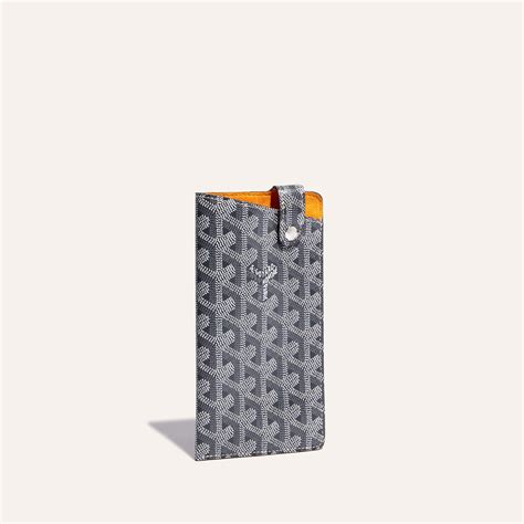 goyard montmartre gm case price|Authenticated Goyard Goyardine Montmartre Glasses Case GM .